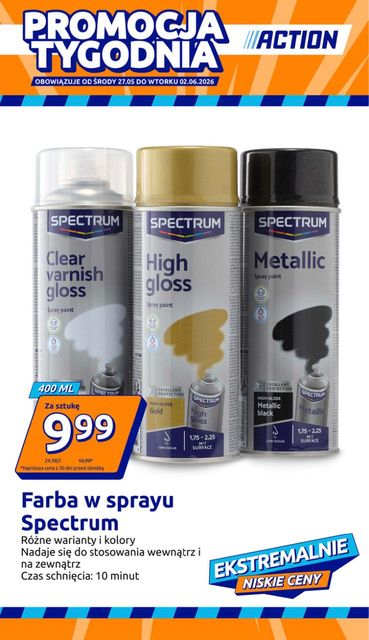 action gazetka promocyjna od 27 maja