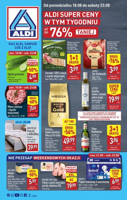 aldi gazetka promocyjna od 18 sierpnia