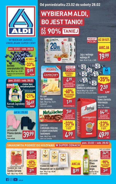 aldi gazetka promocyjna od 23 lutego