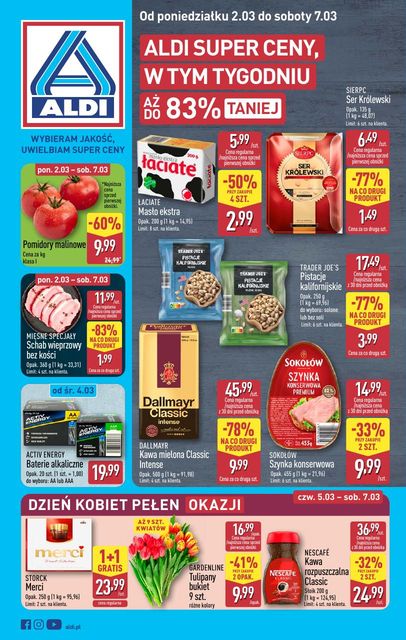aldi gazetka promocyjna od 02 marca