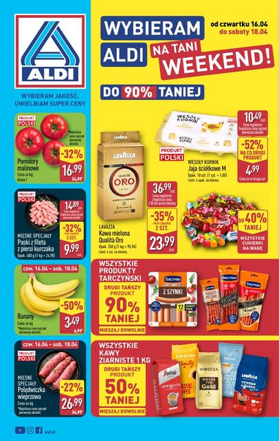 aldi gazetka promocyjna od 16 kwietnia