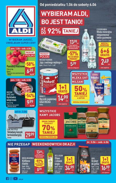 aldi gazetka promocyjna od 01 czerwca