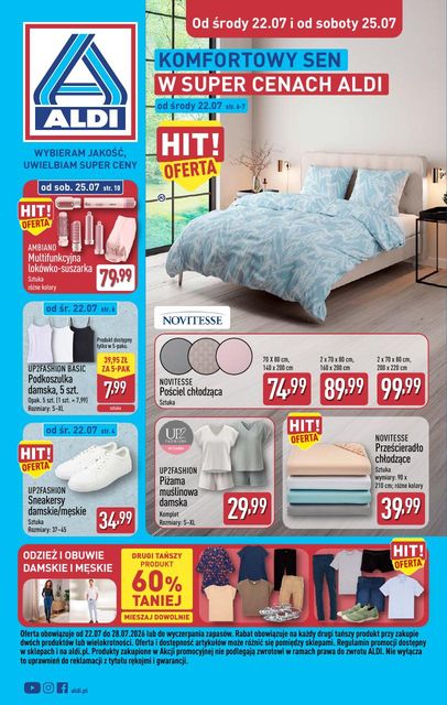 aldi gazetka promocyjna od 22 lipca