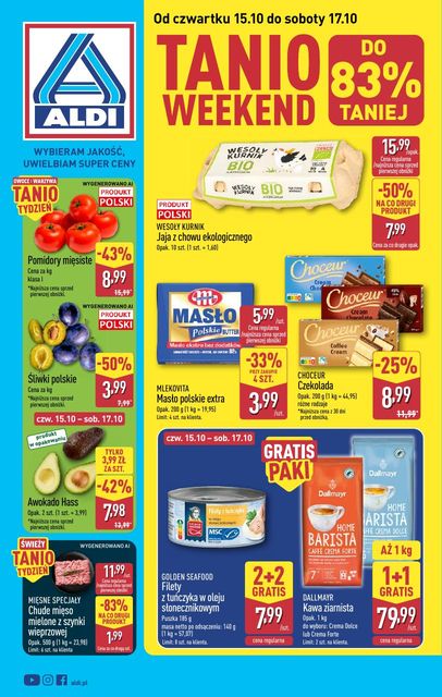 aldi gazetka promocyjna od 15 października