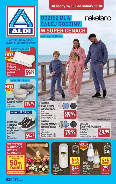 aldi gazetka promocyjna od 14 października