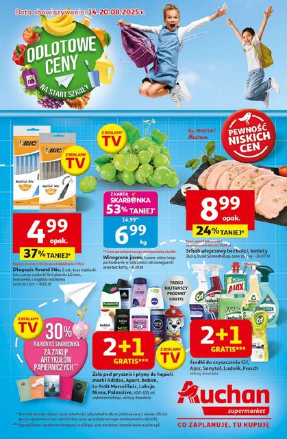 auchan gazetka promocyjna od 14 sierpnia