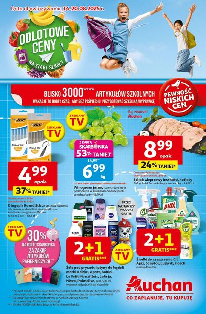 auchan gazetka promocyjna od 14 sierpnia