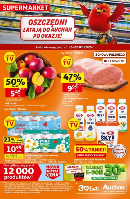 auchan gazetka promocyjna od 16 lipca