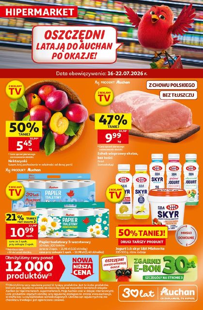 auchan gazetka promocyjna od 16 lipca