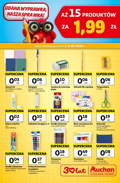 auchan gazetka promocyjna od 01 września