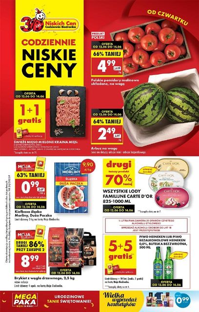 biedronka gazetka promocyjna od 12 czerwca