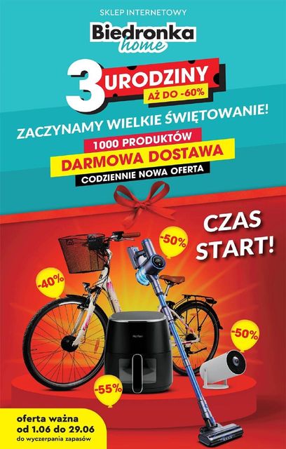 biedronka gazetka promocyjna od 01 czerwca