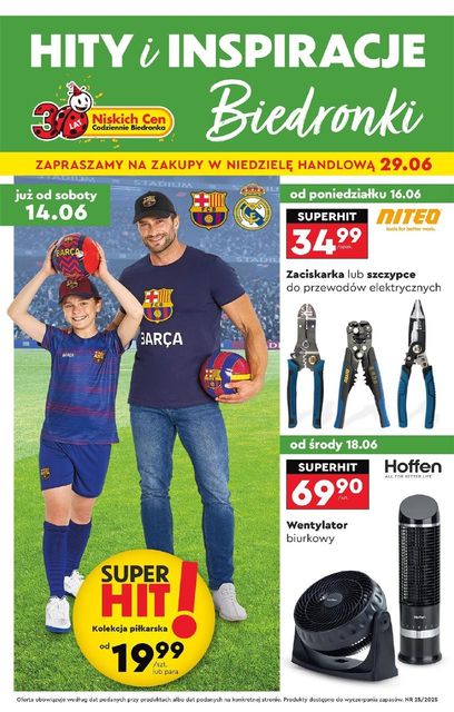 biedronka gazetka promocyjna od 14 czerwca