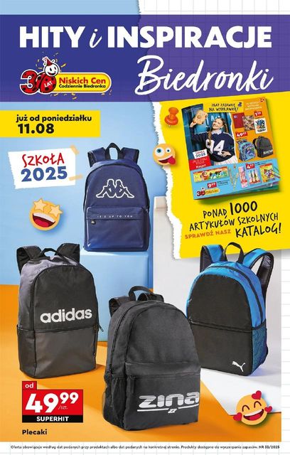 biedronka gazetka promocyjna od 11 sierpnia