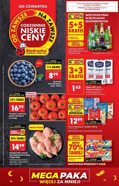 biedronka gazetka promocyjna od 15 stycznia