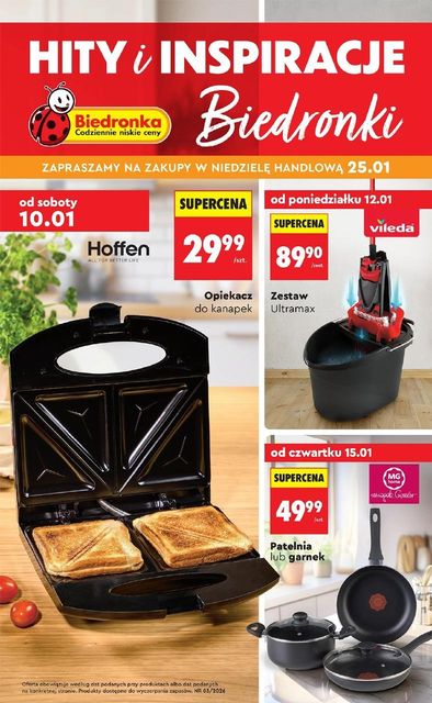 biedronka gazetka promocyjna od 10 stycznia