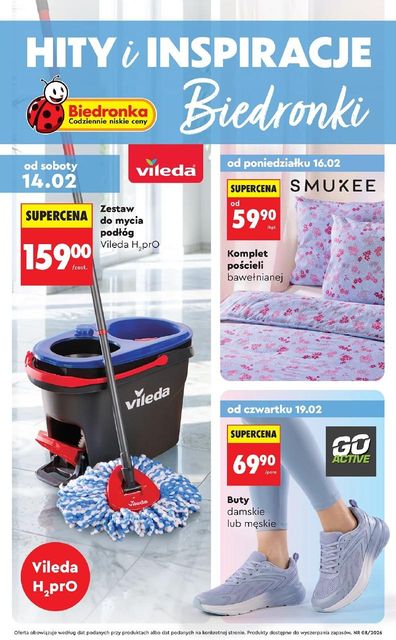 biedronka gazetka promocyjna od 14 lutego