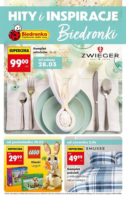 biedronka gazetka promocyjna od 28 marca