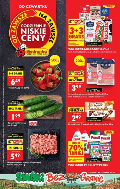 biedronka gazetka promocyjna od 09 kwietnia