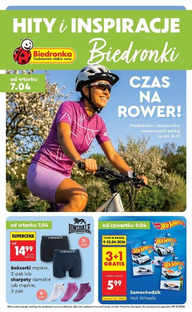 biedronka gazetka promocyjna od 07 kwietnia