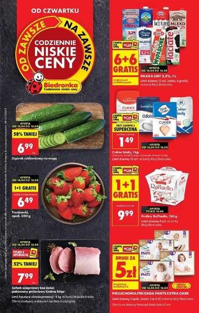 biedronka gazetka promocyjna od 16 kwietnia