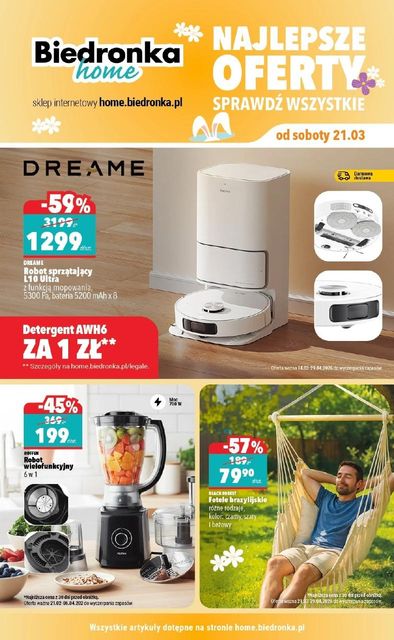 biedronka gazetka promocyjna od 21 marca