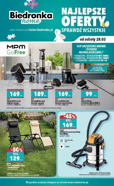 biedronka gazetka promocyjna od 28 marca