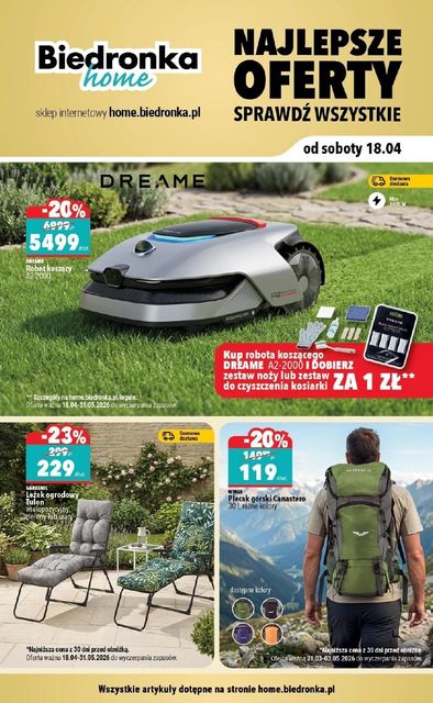 biedronka gazetka promocyjna od 18 kwietnia