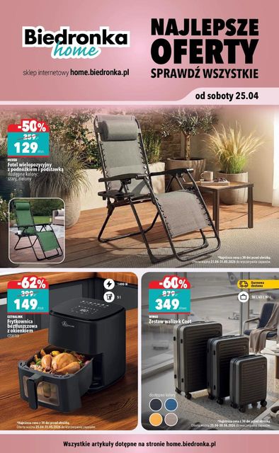 biedronka gazetka promocyjna od 25 kwietnia