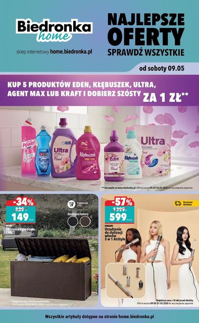 biedronka gazetka promocyjna od 09 maja
