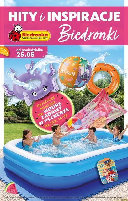 biedronka gazetka promocyjna od 25 maja