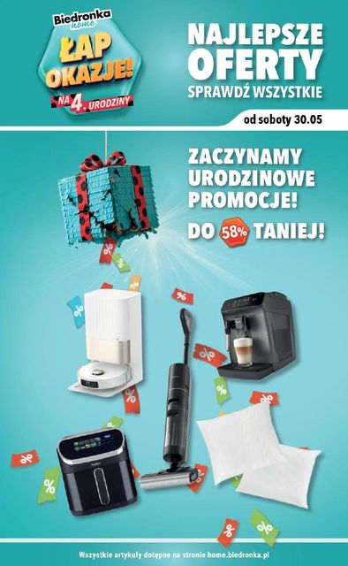 biedronka gazetka promocyjna od 30 maja