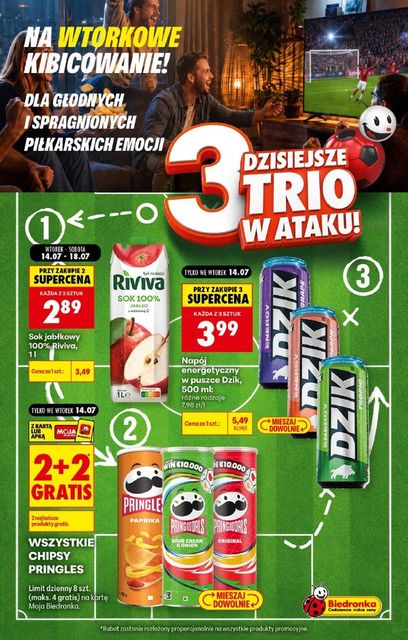 biedronka gazetka promocyjna od 14 lipca