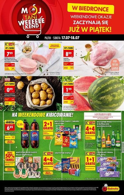 biedronka gazetka promocyjna od 17 lipca