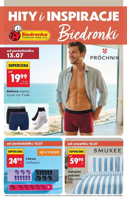 biedronka gazetka promocyjna od 13 lipca