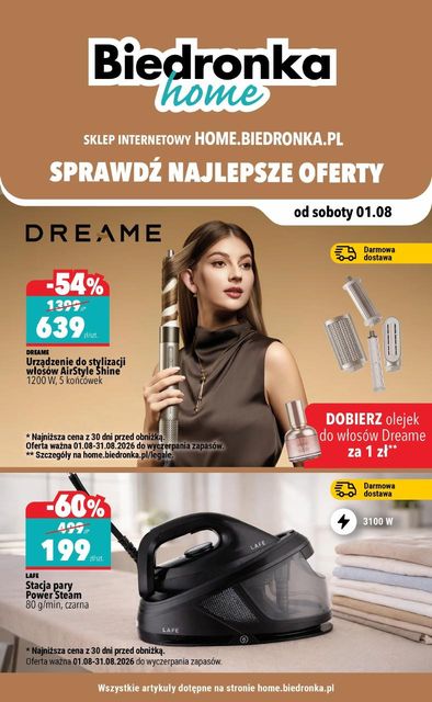 biedronka gazetka promocyjna od 01 sierpnia
