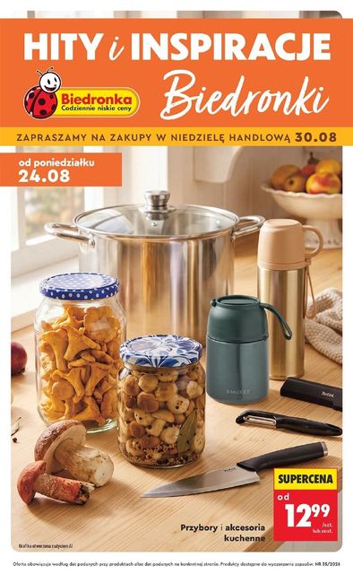 biedronka gazetka promocyjna od 24 sierpnia