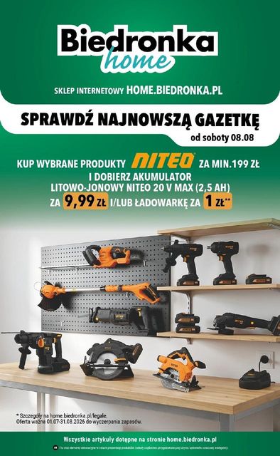 biedronka gazetka promocyjna od 08 sierpnia