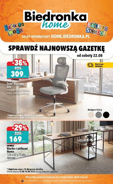 biedronka gazetka promocyjna od 22 sierpnia