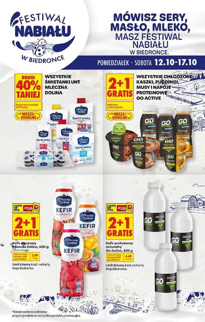 biedronka gazetka promocyjna od 12 października