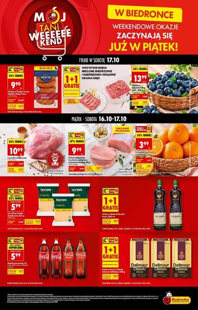 biedronka gazetka promocyjna od 16 października