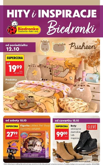 biedronka gazetka promocyjna od 10 października