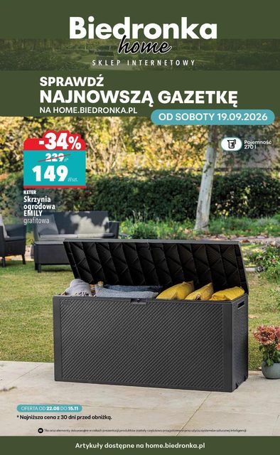 biedronka gazetka promocyjna od 19 września