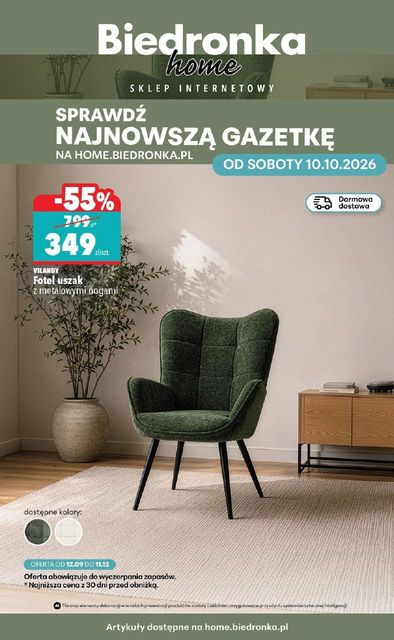 biedronka gazetka promocyjna od 10 października