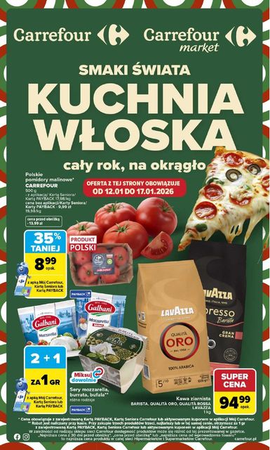 carrefour gazetka promocyjna od 12 stycznia