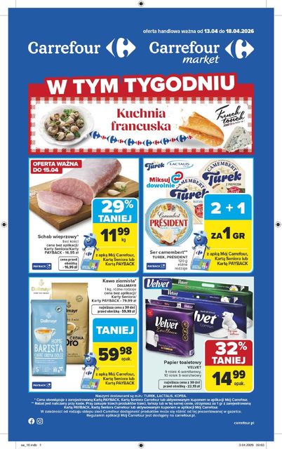 carrefour gazetka promocyjna od 13 kwietnia