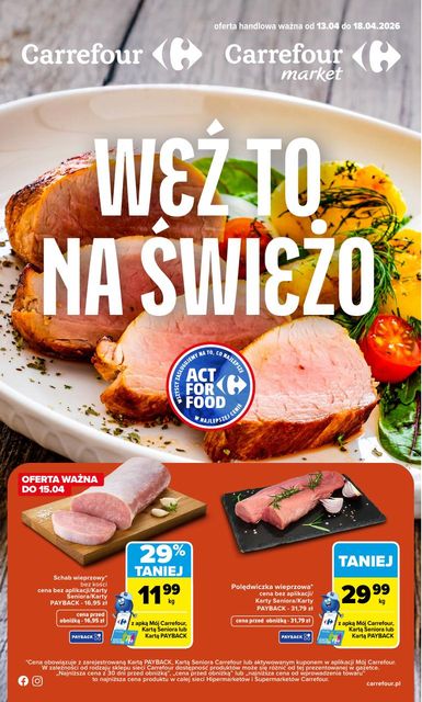 carrefour gazetka promocyjna od 13 kwietnia