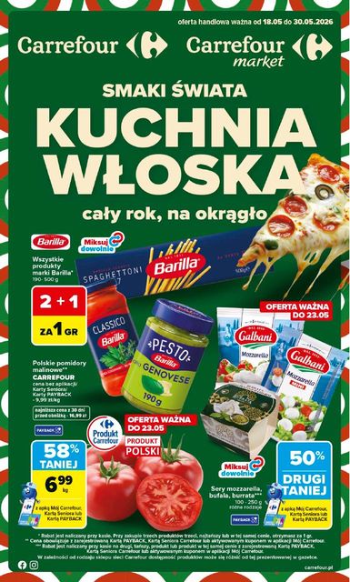 carrefour gazetka promocyjna od 18 maja