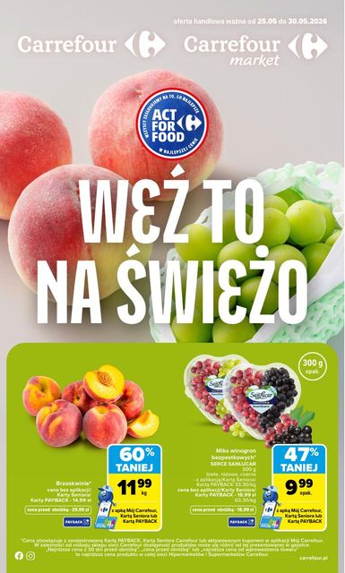 carrefour gazetka promocyjna od 25 maja