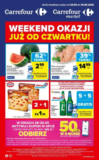 carrefour gazetka promocyjna od 28 maja